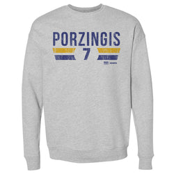 Kristaps Porzingis Golden State Warriors Font (ONLINE ORDER ONLY)