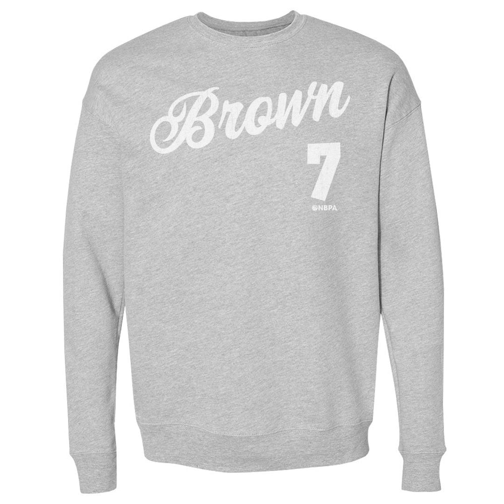 Jaylen Brown Boston Script WHT (ONLINE ORDER ONLY)