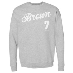 Jaylen Brown Boston Script WHT (ONLINE ORDER ONLY)
