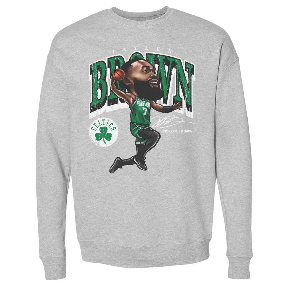 Jaylen Brown Boston Celtics Cartoon WHT (ONLINE ORDER ONLY)