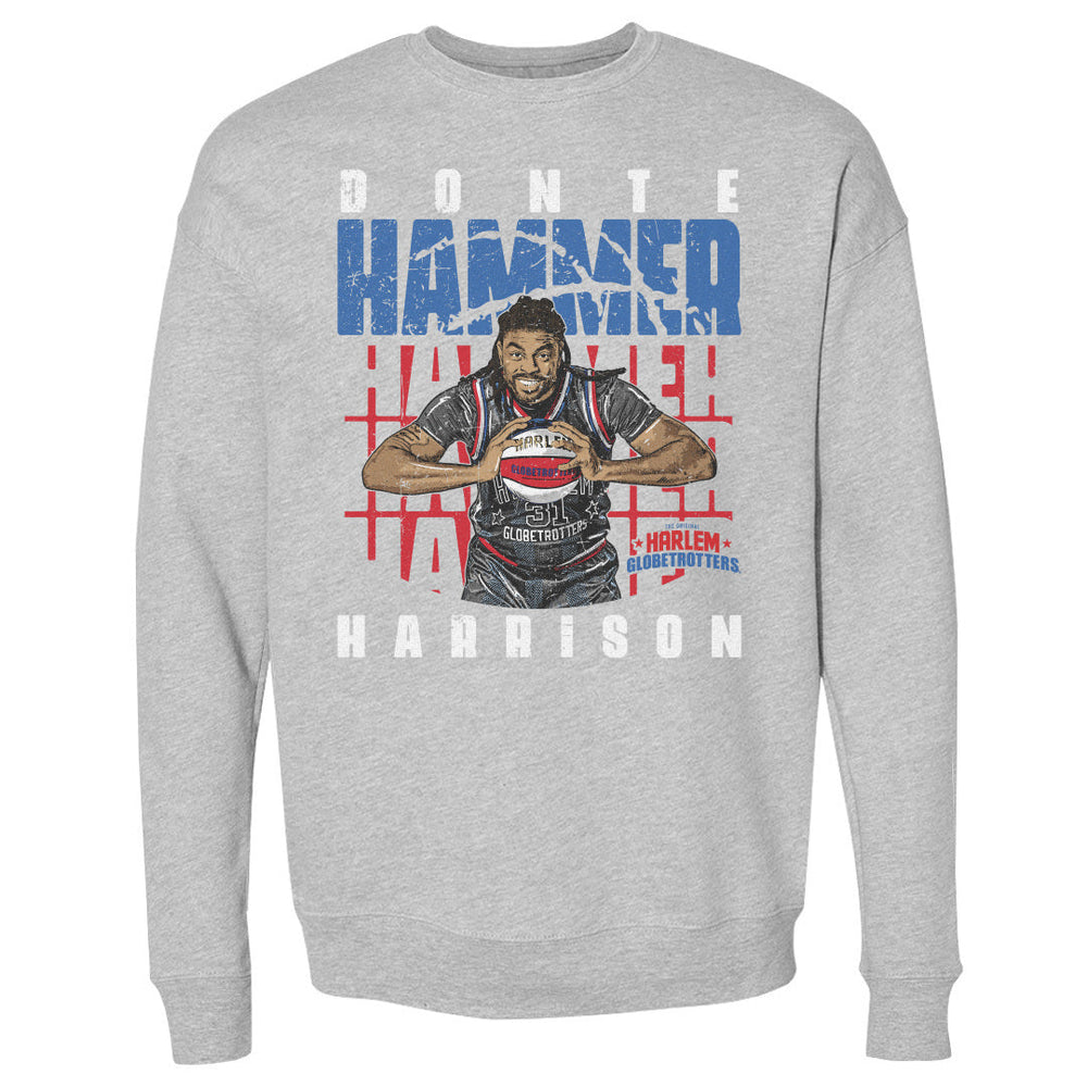 Hammer Harrison Harlem Globetrotters Pose WHT (ONLINE ONLY)