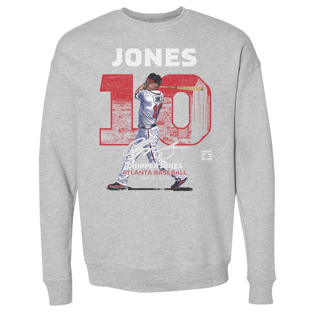 Chipper Jones Atlanta Throwback WHT (ONLINE ORDER ONLY)