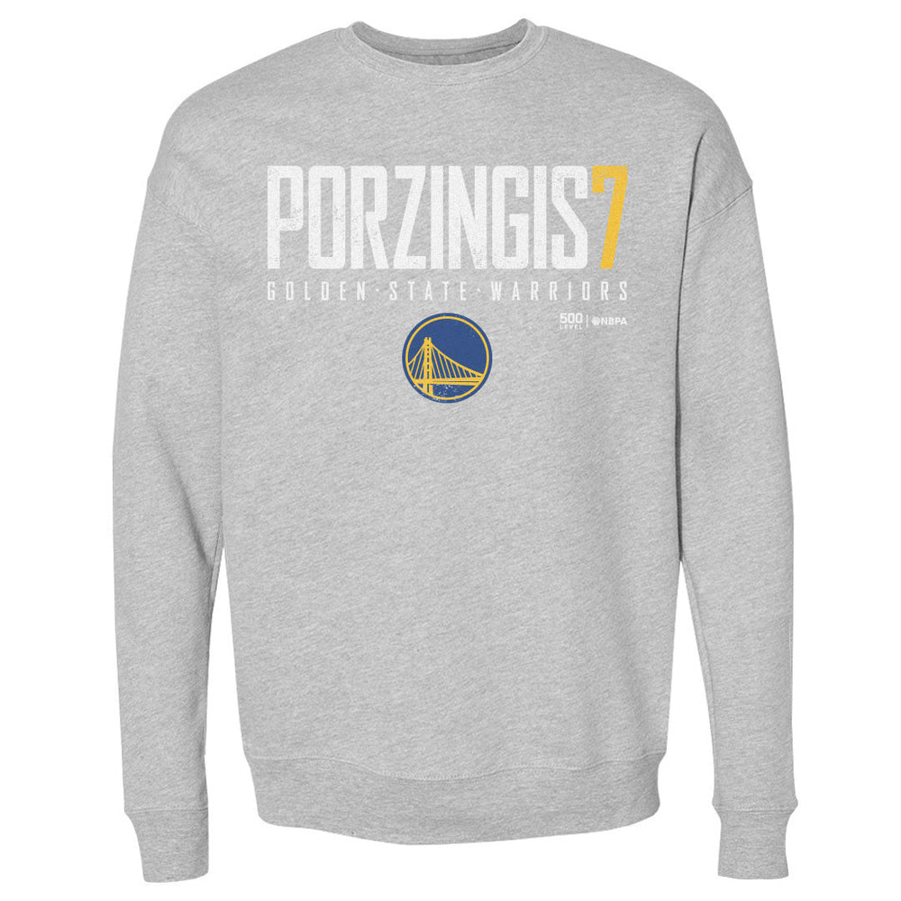 Kristaps Porzingis Golden State Warriors Elite WHT (ONLINE ORDER ONLY)