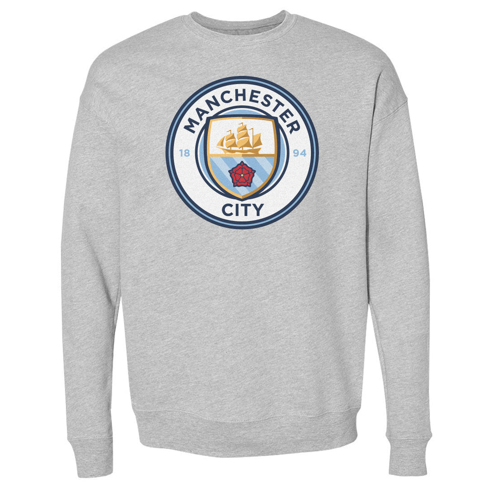 Manchester City Primary Logo WHT (ONLINE ORDER ONLY)