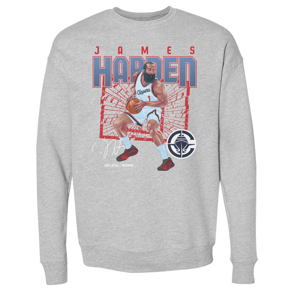 James Harden Los Angeles Clippers Shattered WHT (ONLINE ORDER ONLY)