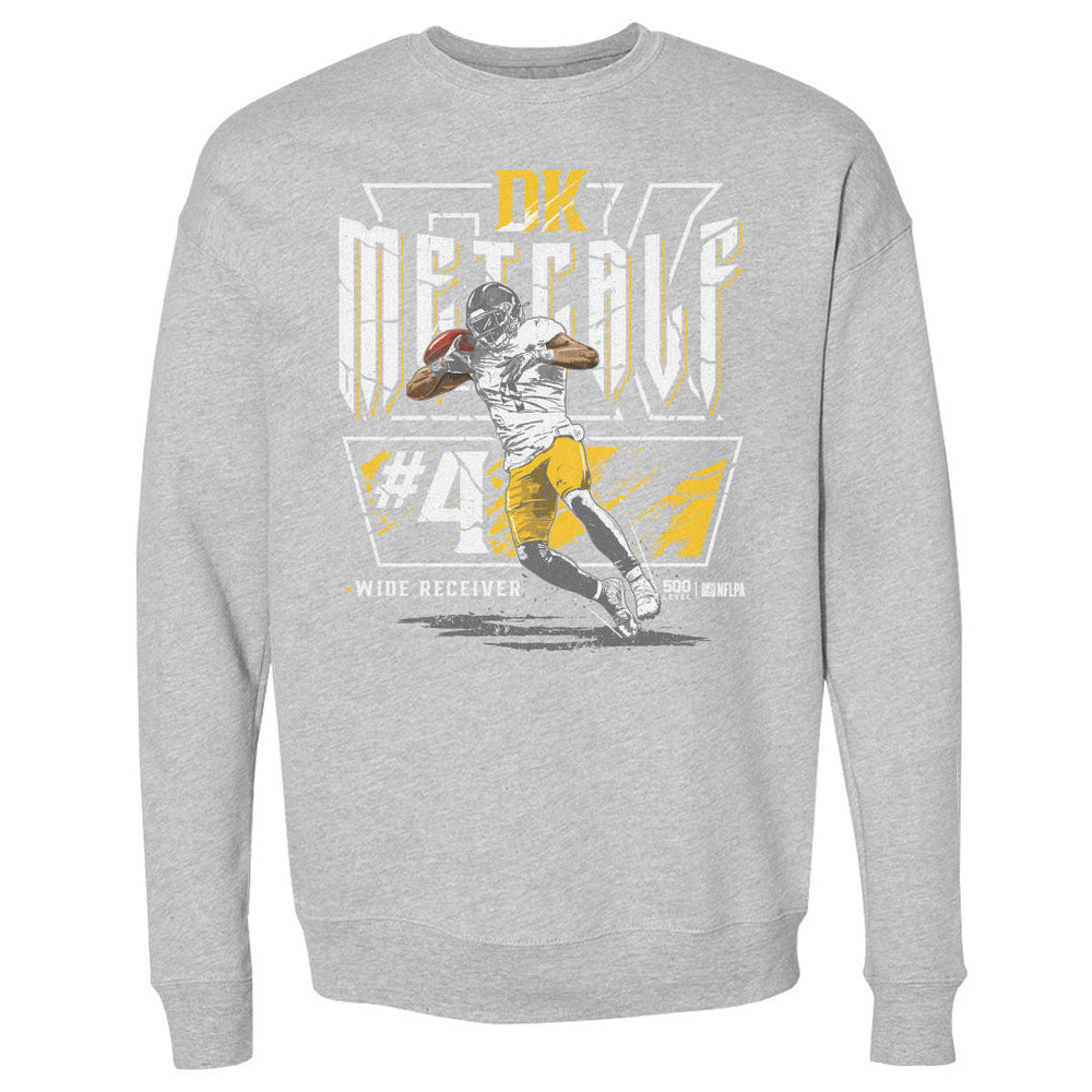 DK Metcalf Pittsburgh Shoulder Catch WHT (ONLINE ORDER ONLY)