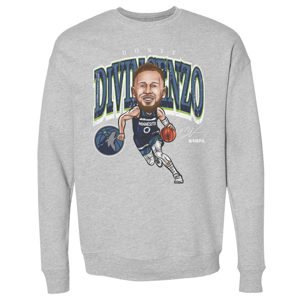 Donte DiVincenzo Minnesota Timberwolves Cartoon NBA WHT (ONLINE ORDER ONLY)
