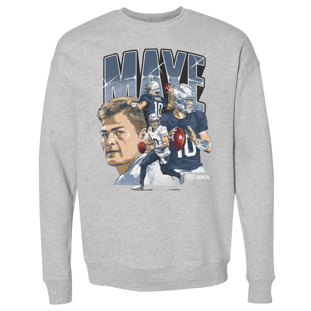 Drake Maye New England Collage WHT (ONLINE ORDER ONLY)