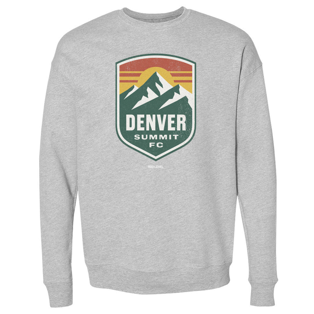Denver Summit FC Vintage Primary Logo Gray WHT (ONLINE ORDER ONLY)