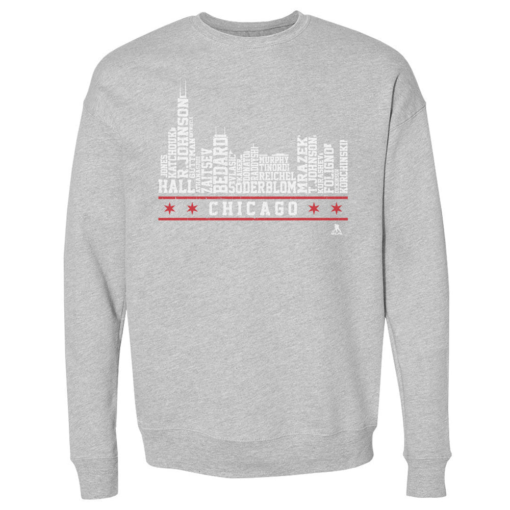 Chicago Hockey Roster Skyline 23 WHT