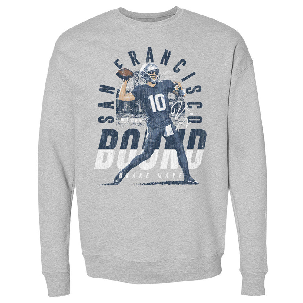 Drake Maye New England San Francisco Bound WHT (ONLINE ORDER ONLY)