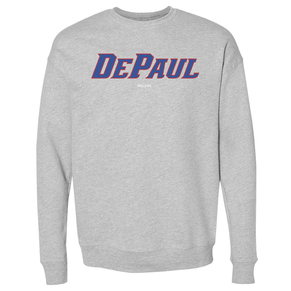 DePaul Blue Demons Wordmark WHT (ONLINE ORDER ONLY)