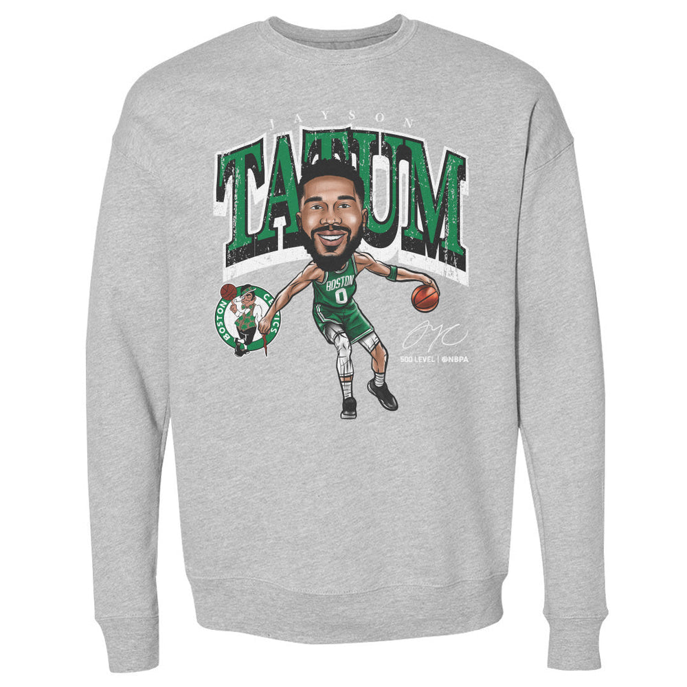 Jayson Tatum Boston Celtics Cartoon WHT (ONLINE ORDER ONLY)