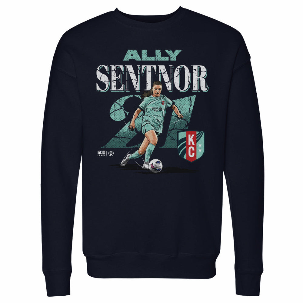 Ally Sentnor Kansas City Current Cracked Number WHT (ONLINE ORDER ONLY)