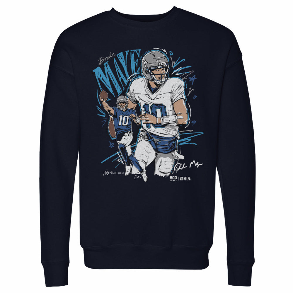 Drake Maye New England Scribble WHT (ONLINE ORDER ONLY)