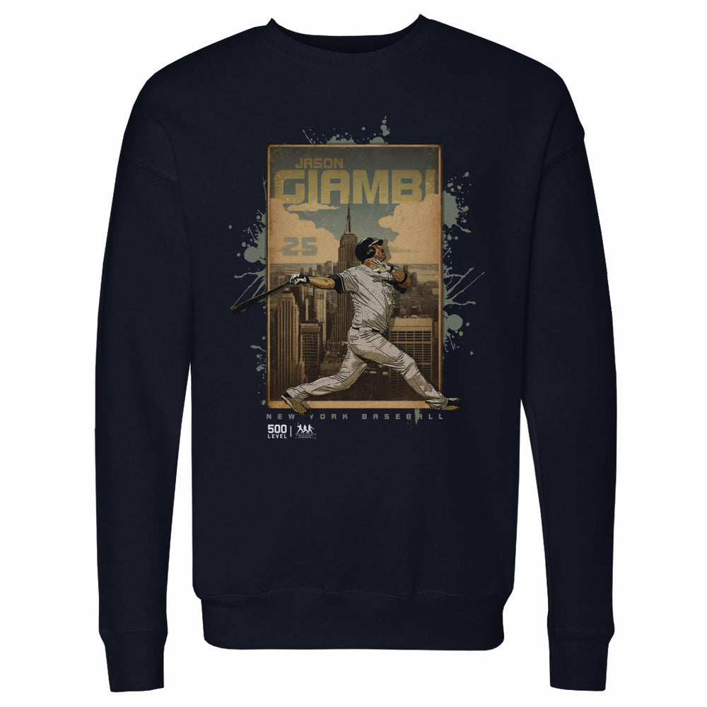 Jason Giambi New York Y Skyline WHT (ONLINE ORDER ONLY)
