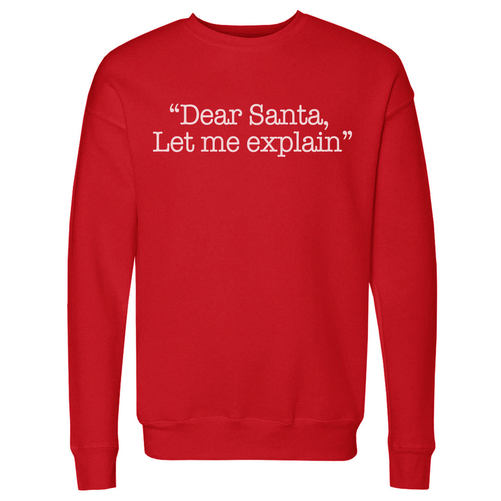 Christmas Dear Santa Let Me Explain WHT (ONLINE ORDER ONLY)