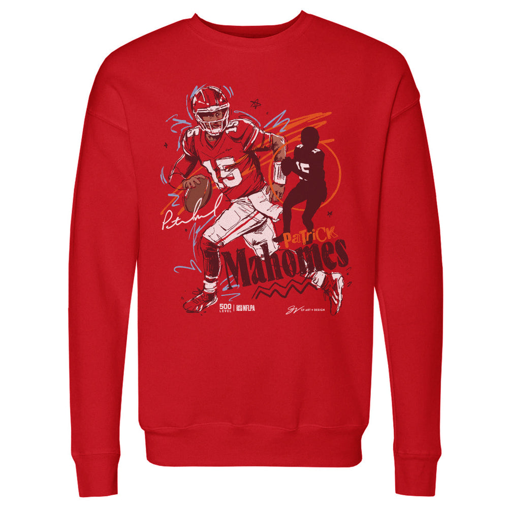 Patrick Mahomes Kansas City Scribble WHT (ONLINE ORDER ONLY)