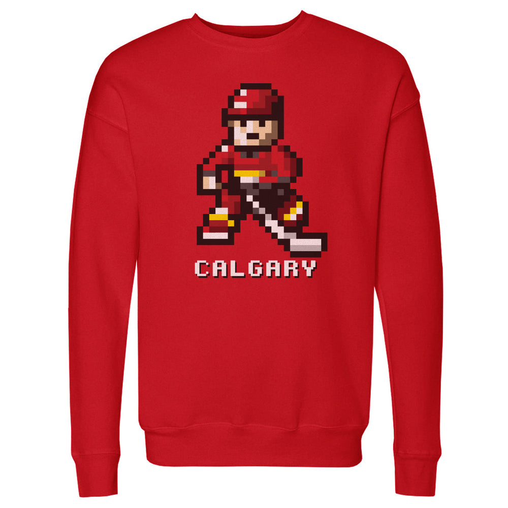 Calgary Hockey 8-bit WHT (ONLINE ORDER ONLY)