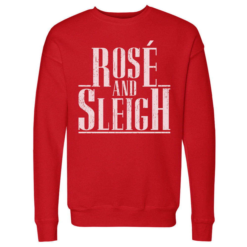 Christmas Rose And Sleigh WHT (ONLINE ORDER ONLY)
