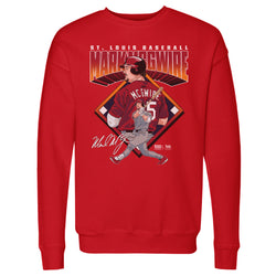 Mark McGwire St. Louis Baseball Diamond WHT (ONLINE ORDER ONLY)