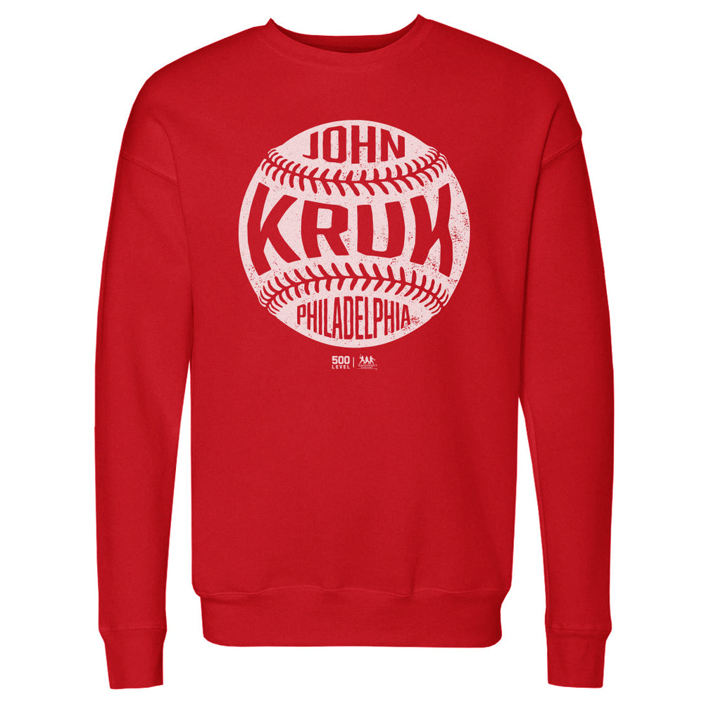 John Kruk Philadelphia Vintage Baseball WHT (ONLINE ORDER ONLY)