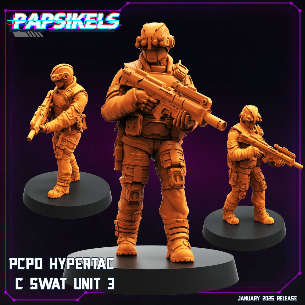 3D Printed Papsikels Pcpd Hypertac C Swat Set January 2025 - Cyberpunk 28mm 32mm (Online Only)