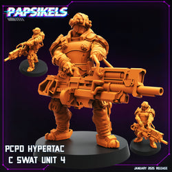 3D Printed Papsikels Pcpd Hypertac C Swat Set January 2025 - Cyberpunk 28mm 32mm (Online Only)