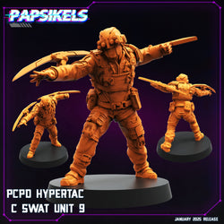 3D Printed Papsikels Pcpd Hypertac C Swat Set January 2025 - Cyberpunk 28mm 32mm (Online Only)