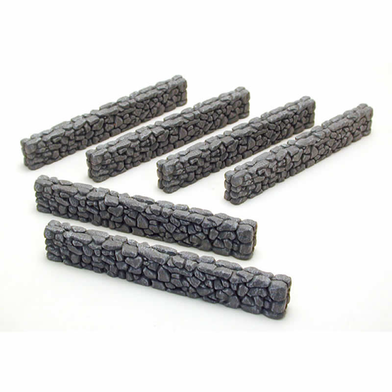 PEG5202 Round Stone Walls Miniature Terrain Pegasus Hobbies (ONLINE ORDER ONLY)