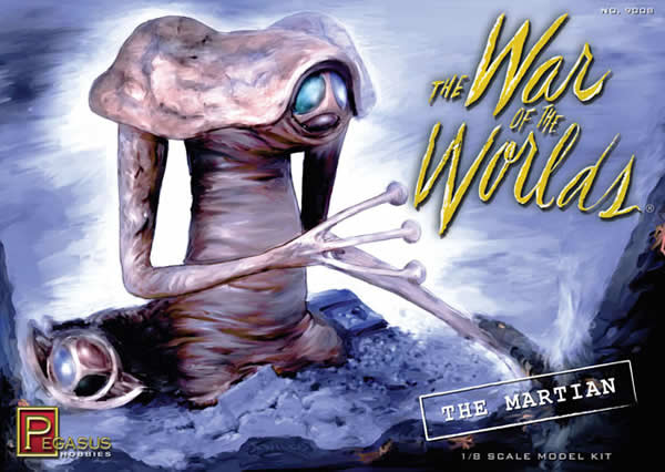 PEG9008 War Of The Worlds Martian 1/8 Scale Plastic Model Kit Pegasus (ONLINE ORDER ONLY)