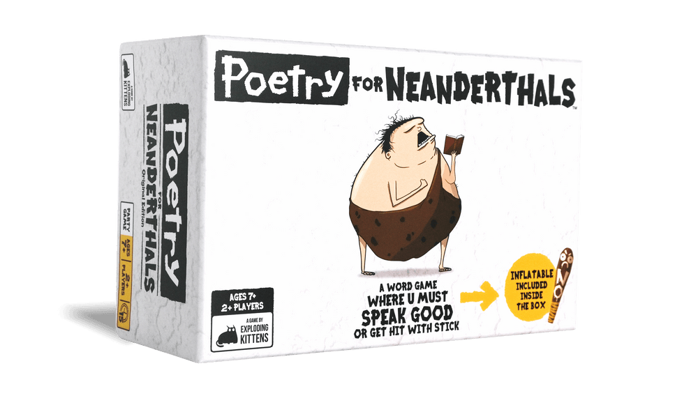 Poetry for Neanderthals (ONLINE ORDER ONLY)