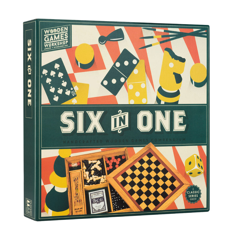Professor Puzzle: Wooden Games Workshop - Six in One Game Compendium (ONLINE ORDER ONLY)