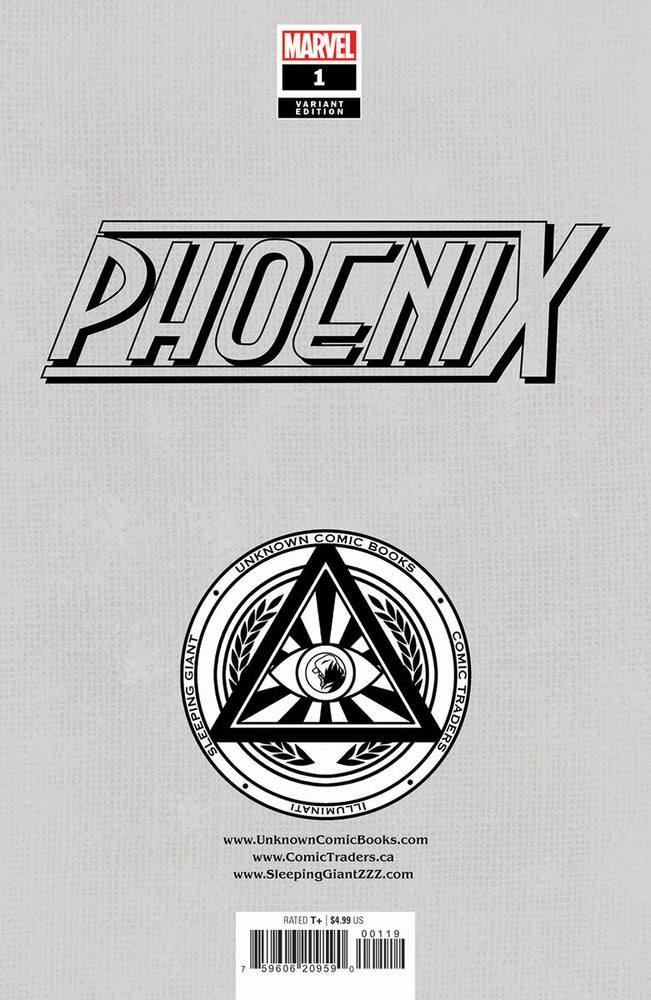 Phoenix #1 Unknown Comics Nathan Szerdy Exclusive Var (07/17/2024) (Online Only)