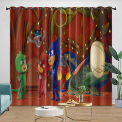PJ Masks Curtains Pattern Blackout Window Drapes Room Decoration (ONLINE ORDER ONLY)