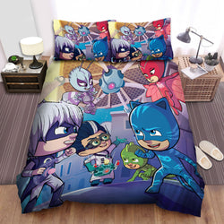 PJ Masks Duvet Cover Pattern Kids Bedding Sets Without Filler (ONLINE ORDER ONLY)