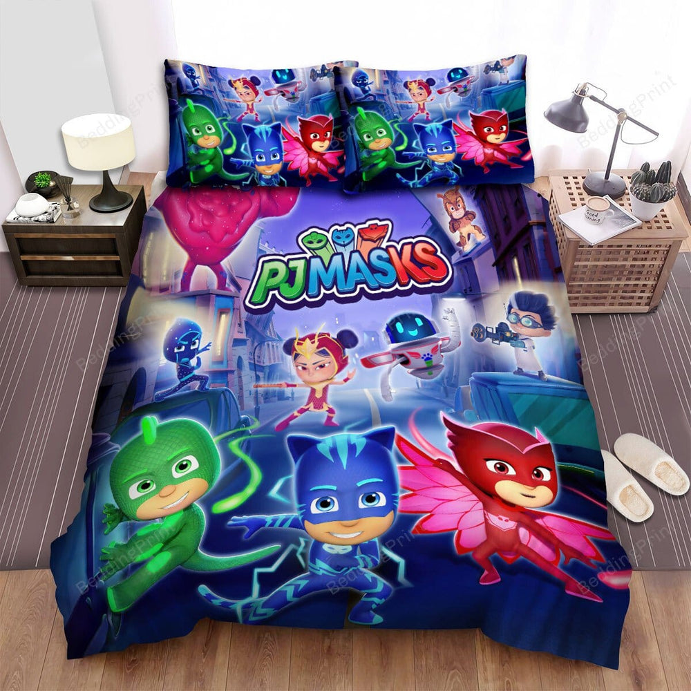 PJ Masks Duvet Cover Pattern Kids Bedding Sets Without Filler (ONLINE ORDER ONLY)