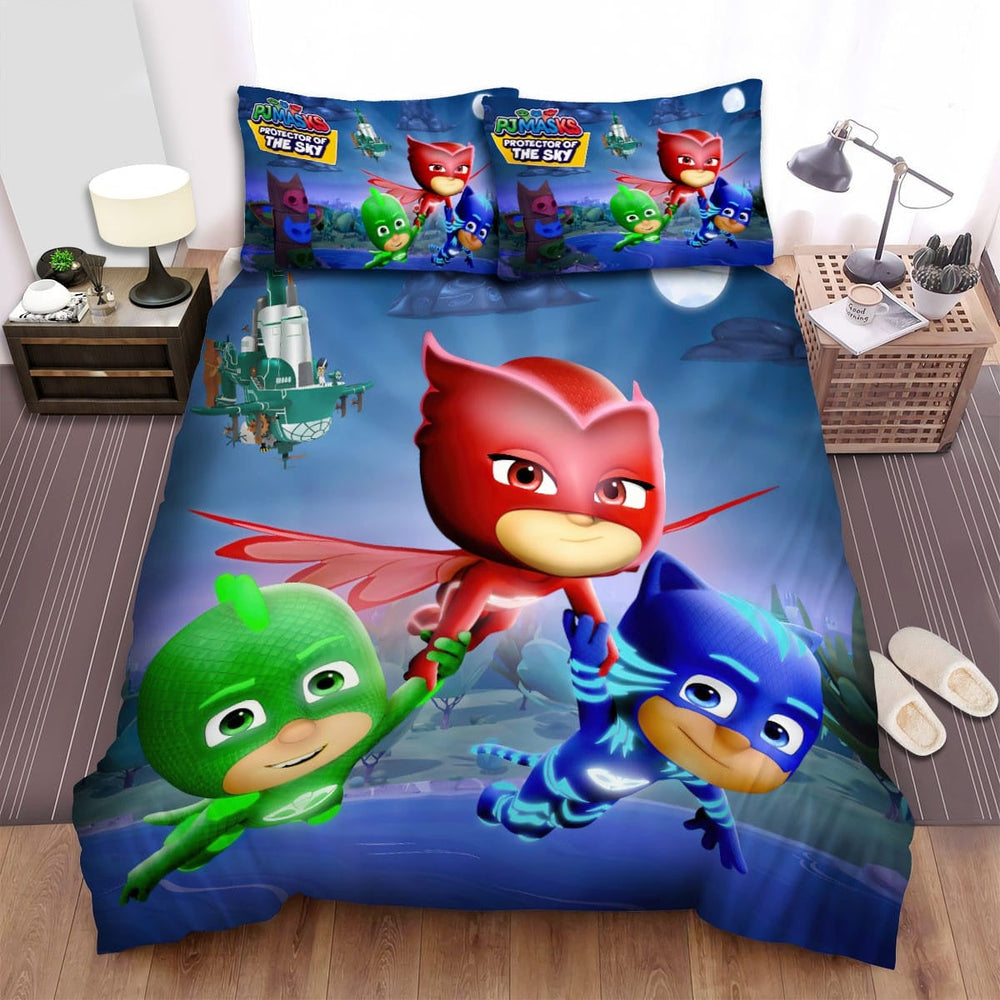 PJ Masks Duvet Cover Pattern Kids Bedding Sets Without Filler (ONLINE ORDER ONLY)
