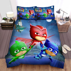 PJ Masks Duvet Cover Pattern Kids Bedding Sets Without Filler (ONLINE ORDER ONLY)