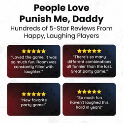 Punish Me, Daddy Card Game (Online Order Only)