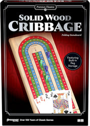 Pressman Premium Classics: Solid Wood Cribbage (ONLINE ORDER ONLY)