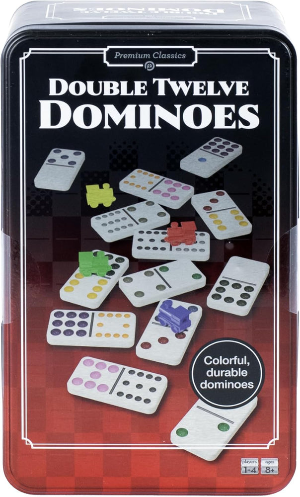 Pressman Premium Classics: Double Twelve Dominoes (ONLINE ORDER ONLY)