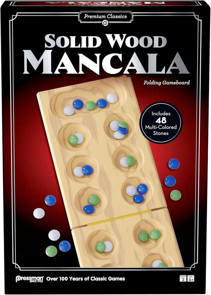 Pressman Premium Classics: Solid Wood Mancala (ONLINE ORDER ONLY)