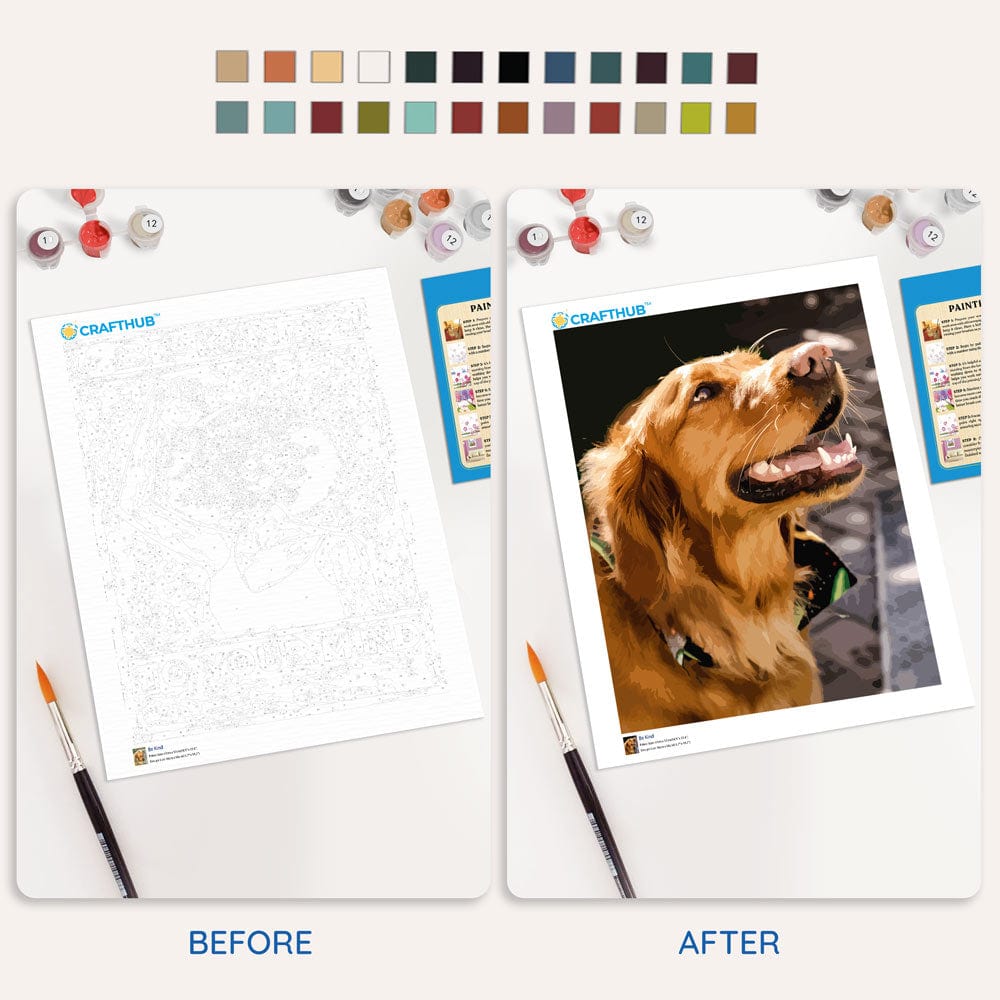 Custom Paint by Numbers Kit (ONLINE ORDER ONLY)
