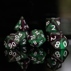 Poison Apple Acrylic Dice Set (ONLINE ORDER ONLY)