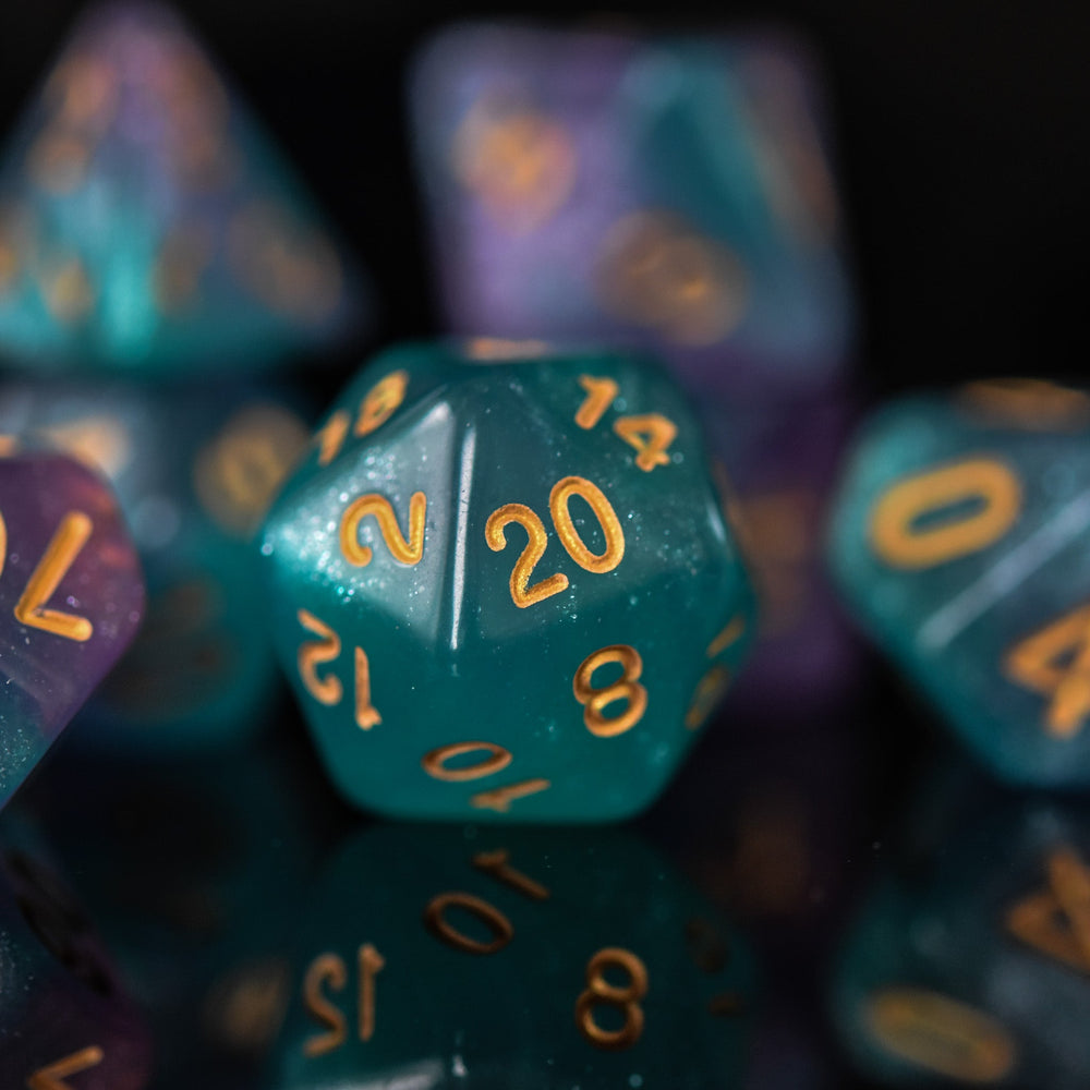 Elixir of Elemental Magic Acrylic Dice Set (ONLINE ORDER ONLY)