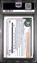 Graded 2024 Topps Bowman Tyler Soderstrom #15 Rookie RC Baseball Card PSA 9 Mint (ONLINE ORDER ONLY)
