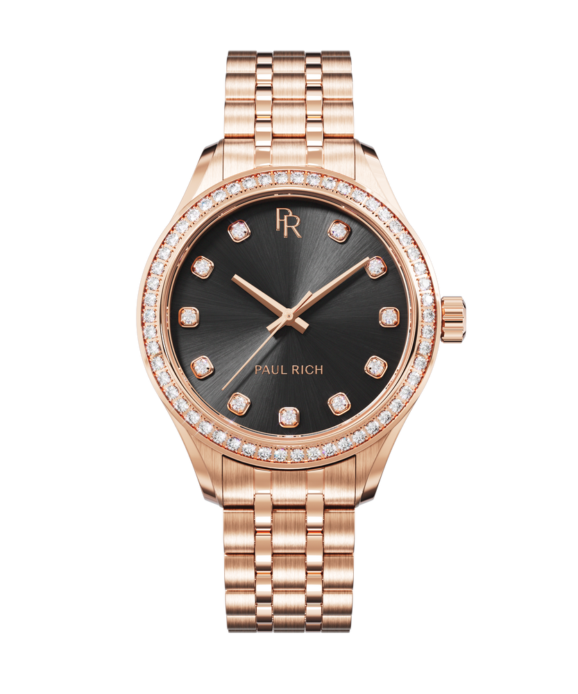 Crystelle - Rose Gold Black (Online Only)
