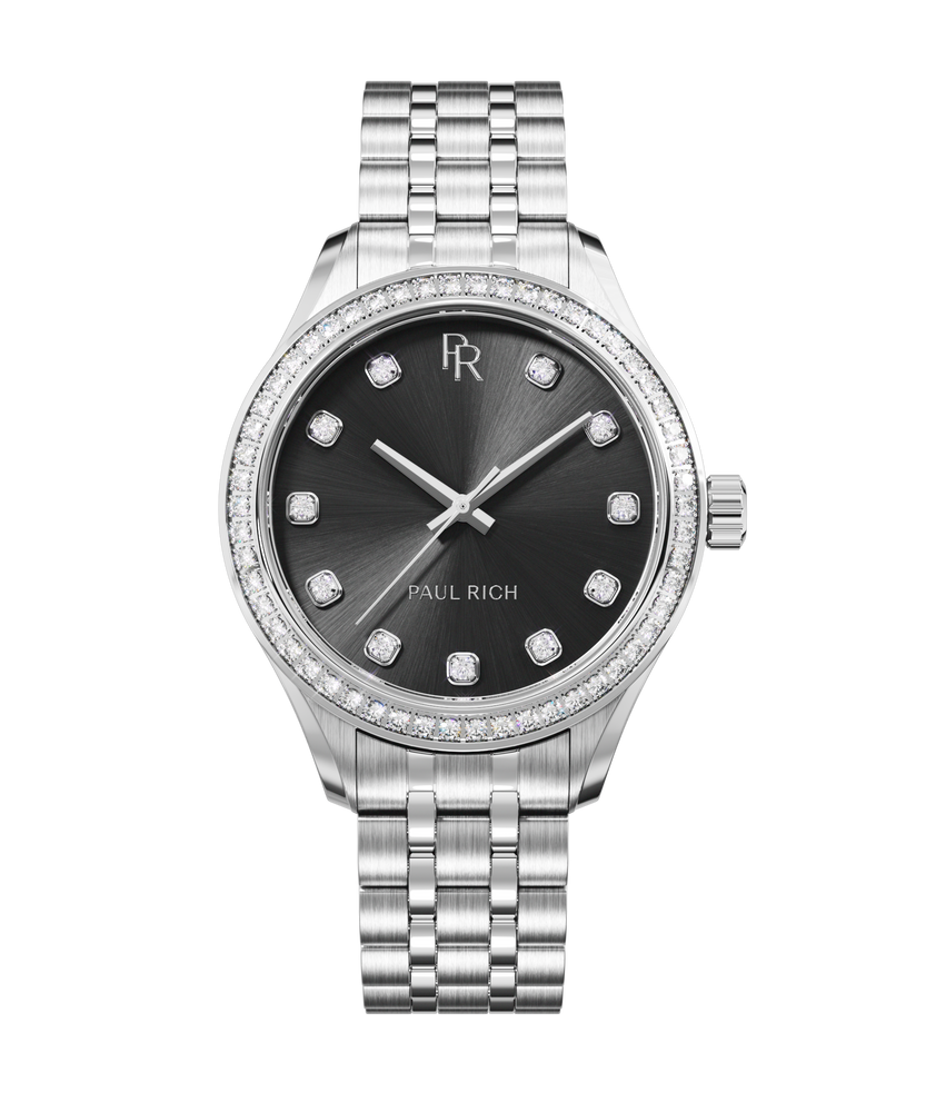 Crystelle - Silver Black (Online Only)
