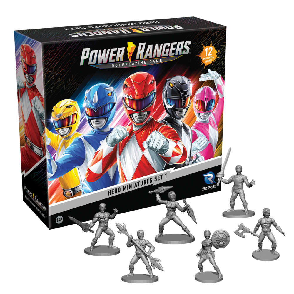 Power Rangers RPG: Hero Miniatures - Set 1 (ONLINE ORDER ONLY)